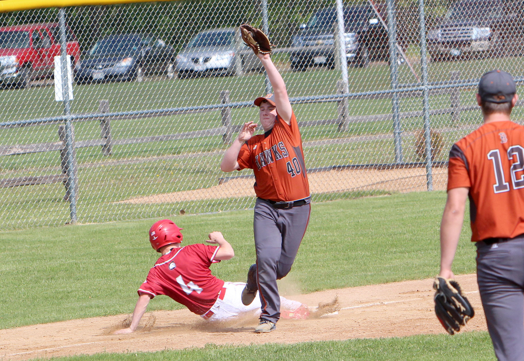 Bloomer baseball vs Cumberland at Casper Park 6-4-19